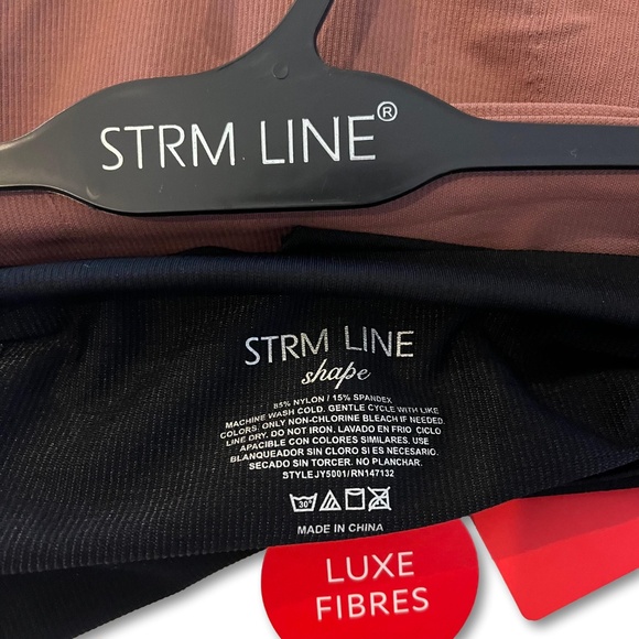 STRM LINE High-Waisted Shaping Shorts | Tummy Control Seamless Smoother - Picture 3 of 5